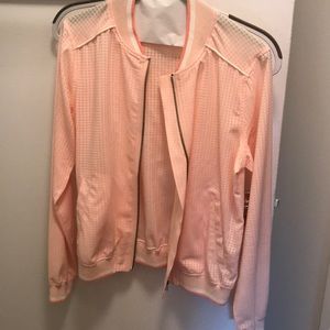 Zip up bomber jacket